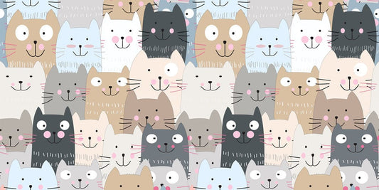 Cats Audience Wall Murals