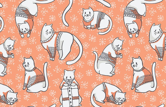 Sweater Cats Wall Murals