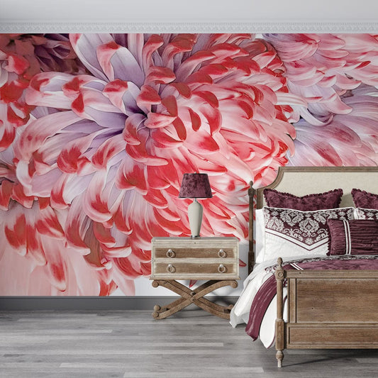 Pink Chrysanthemum Wall Murals