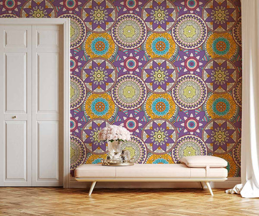 Circle Polygon Wall Murals
