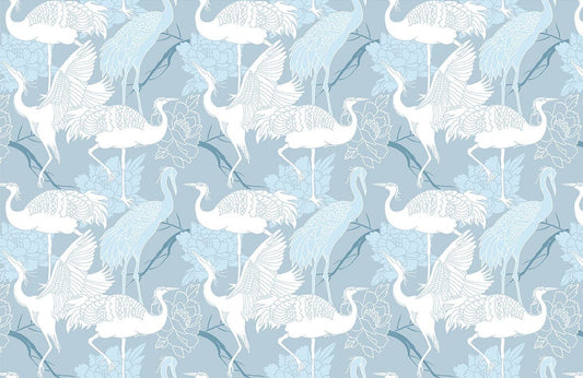 Plain Crane Wall Murals