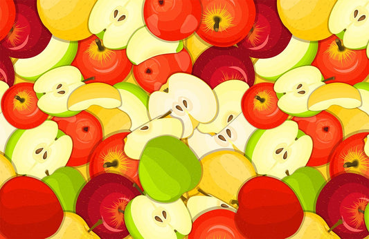 Colorful Apples Wall Murals