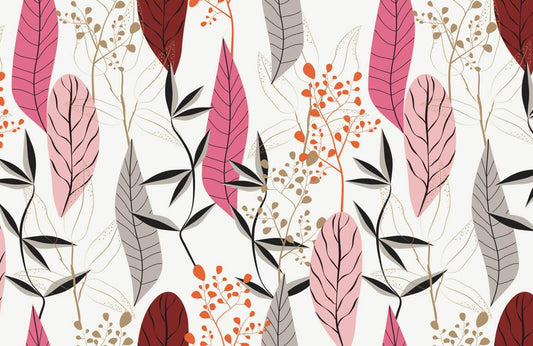 Colorful Leaves Wall Murals