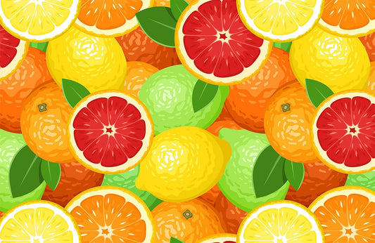 Colorful Lemons Wall Murals