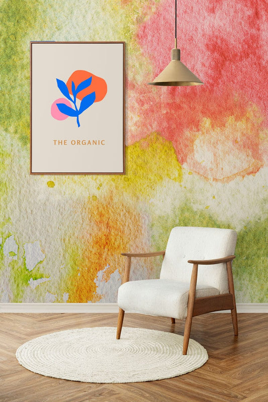 Colorful Watercolor Texture Wall Murals