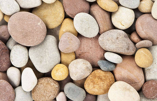 Colorful Cobblestone Wall Murals