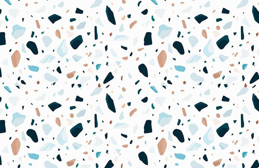 Colourful Terrazzo Wall Murals