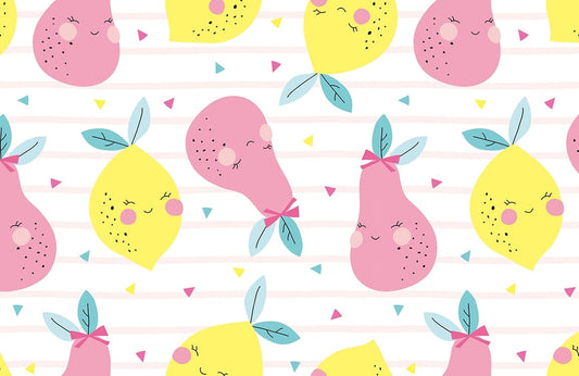 Cute Pears Wall Murals