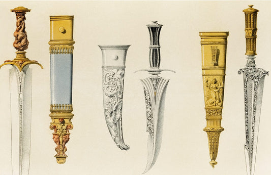 Daggers and Sheaths Wall Murals