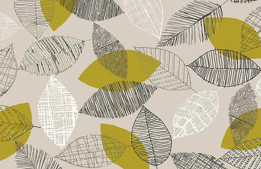 Decorative Leaves Wall Murals