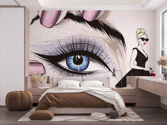 Delicate Makeup Wall Murals