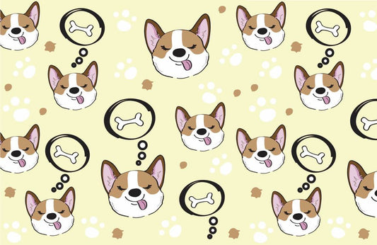 Corgi Wall Murals