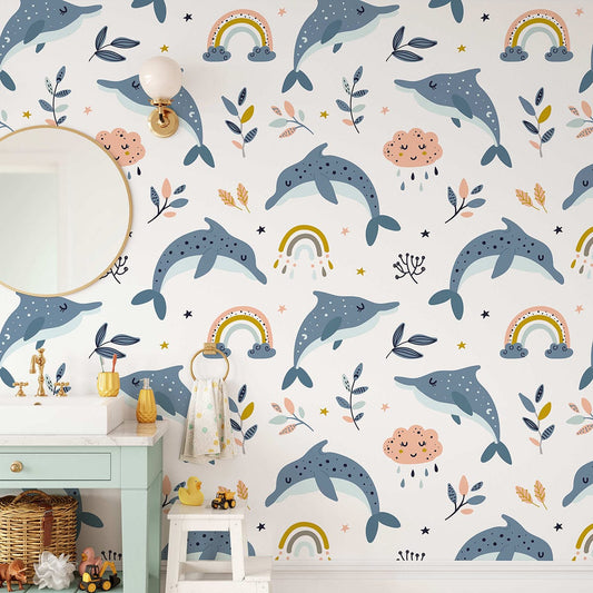 Dolphin Dream Wall Murals