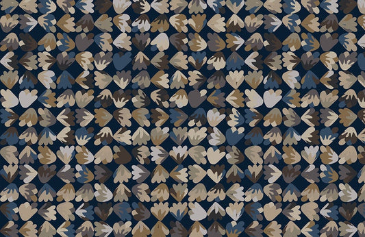 Doodle Leaf Wall Murals