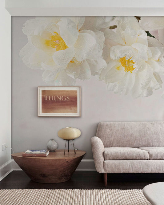 Dreamy Peony Wall Murals