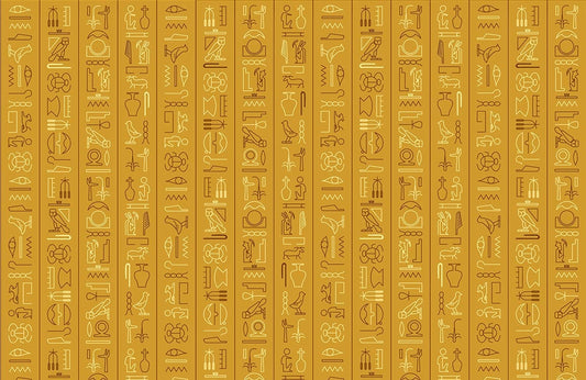 Enigmatic Symbols Wall Murals