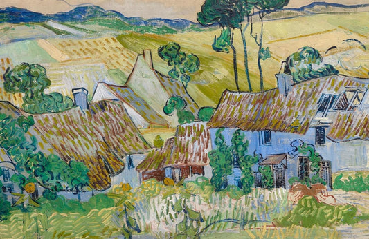 Farms near Auvers Wall Murals