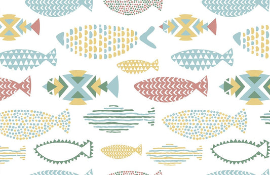 Fish Art Wall Murals