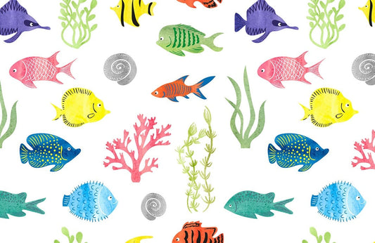 Sea Fish & Creature Wall Murals