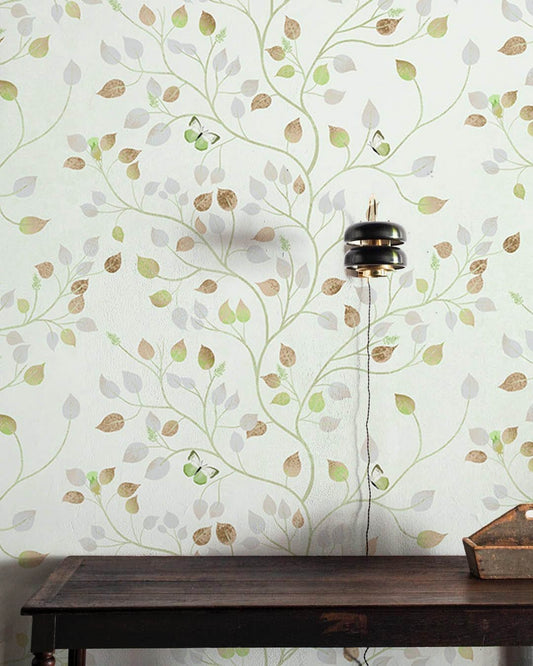 Fragrance Leaves Wall Murals