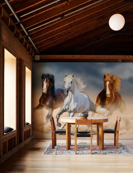 Galloping Horses II Wall Murals