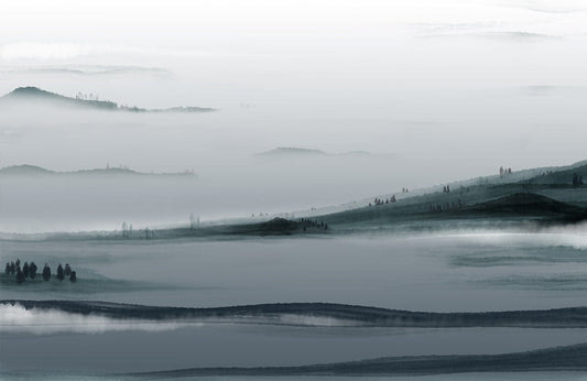 Ink Lake II Wall Murals