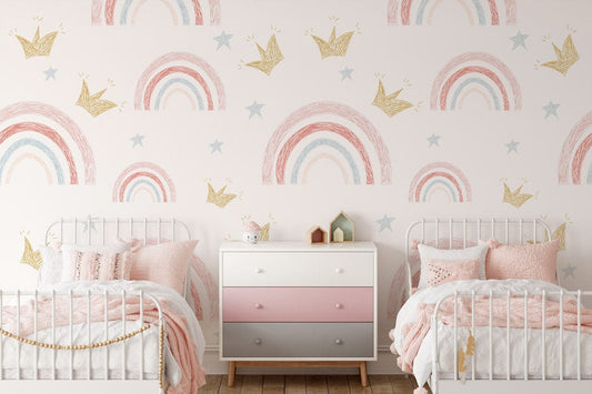 Sketch Rainbow Wall Murals