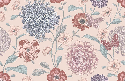 Hydrangea Wall Murals