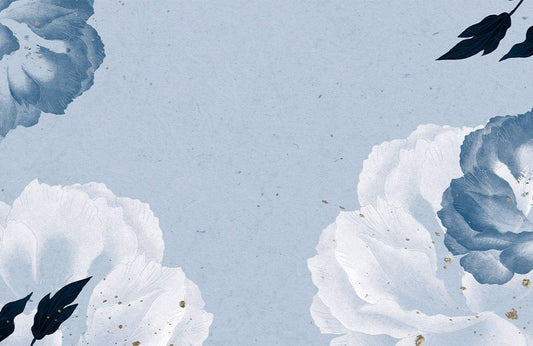 Ink Peony Wall Murals