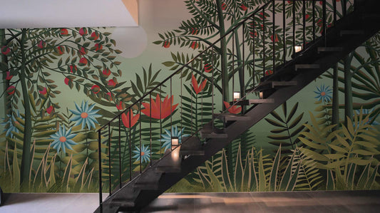 Green Woods II Wall Murals