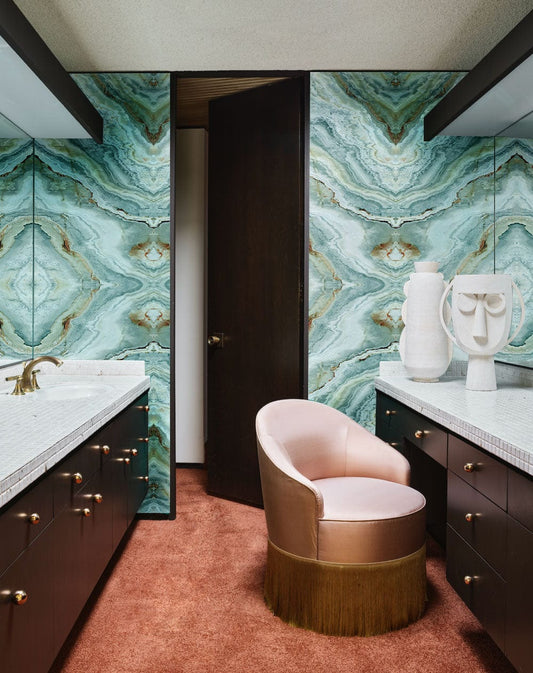 Lake Center Marble Wall Murals