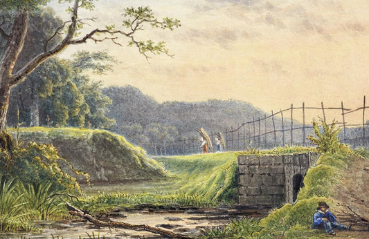 Landscape Village Wall Murals