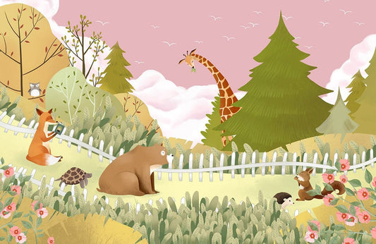 Lawn Party Wall Murals