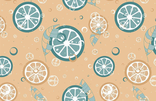 Slice Lemon Wall Murals