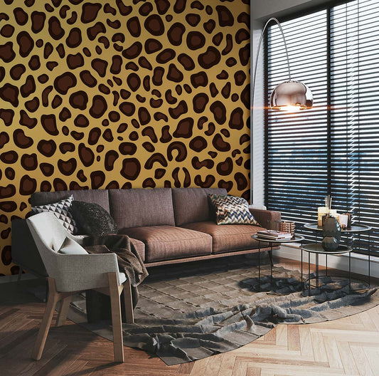 Leopard Print Art Wall Murals