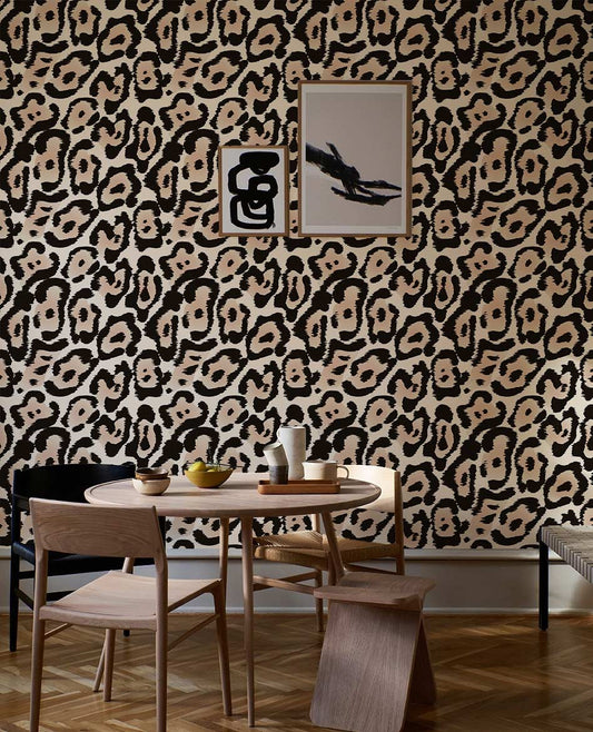 Leopard Print Impression Wall Murals