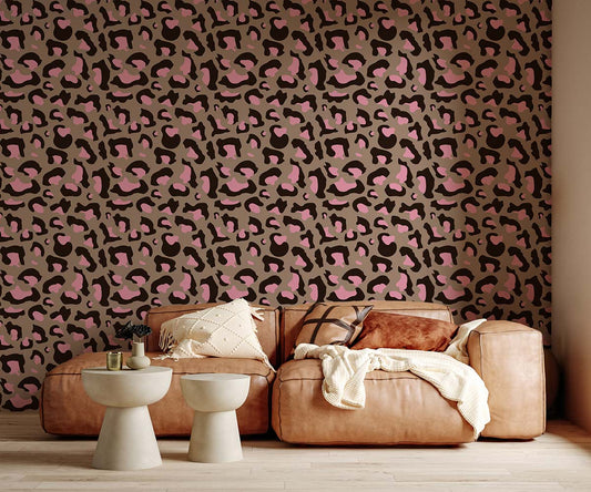 Leopard Print Vector Wall Murals