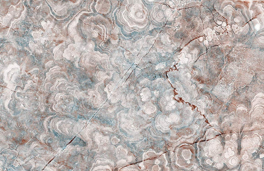 Light Brown Cracks Gravel Wall Murals