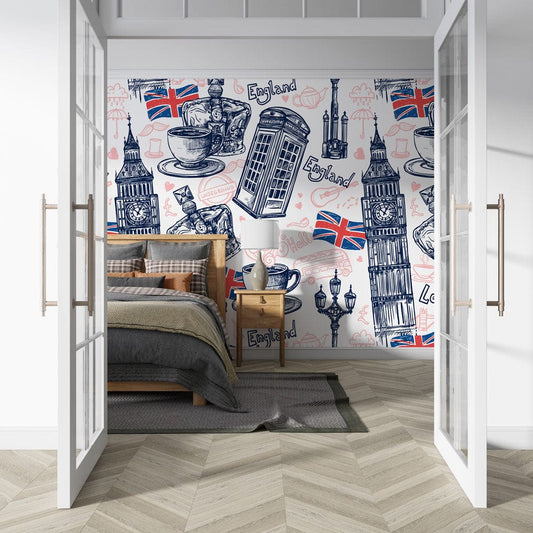 London Power Wall Murals