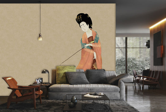 Chinese Lady of Tang Dynasty III Wall Murals