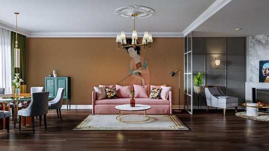 Chinese Lady of Tang Dynasty IV Wall Murals