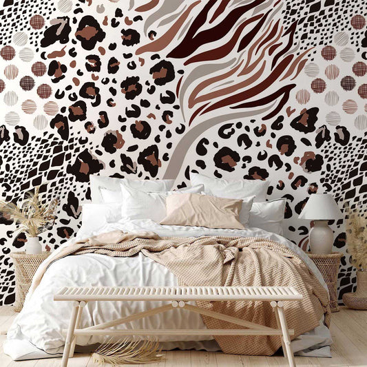 Mixed Fur Wall Murals