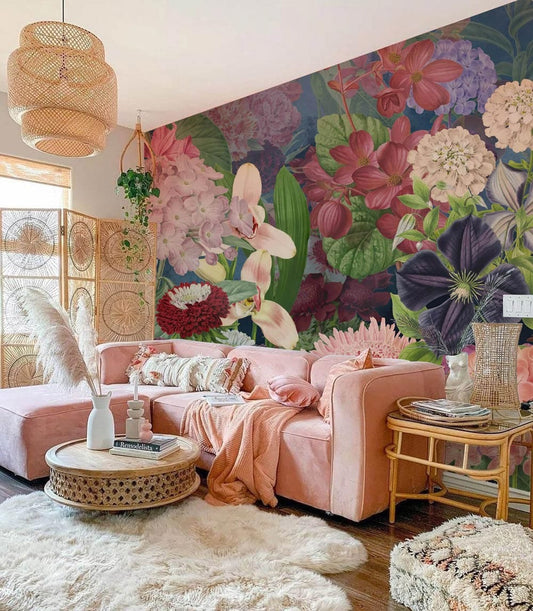 Mixture Flower Wall Murals