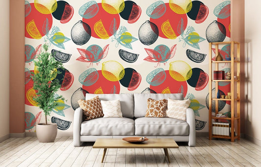 Fruit Art Wall Murals