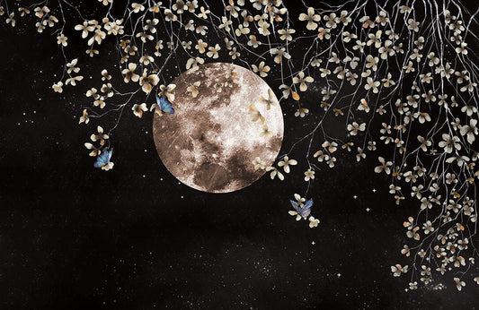 Moon Night View ll Wall Murals