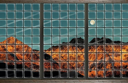 Evening Mountain Wall Murals