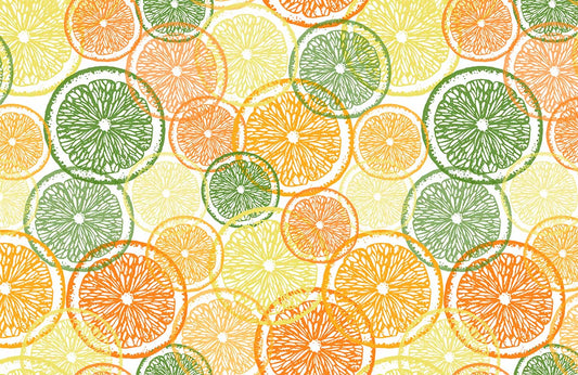 Orange Jelly Candy Wall Murals