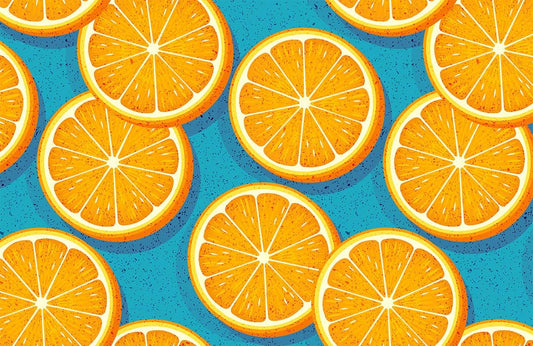 Oranges Wall Murals