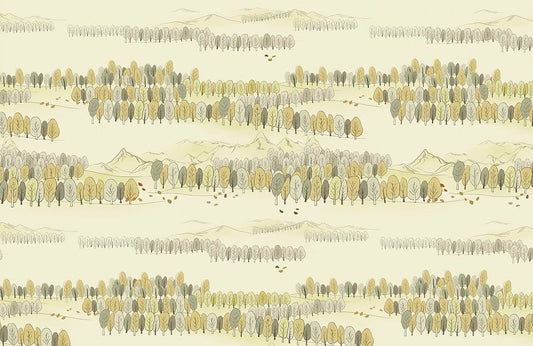 Jungle Sketch Wall Murals