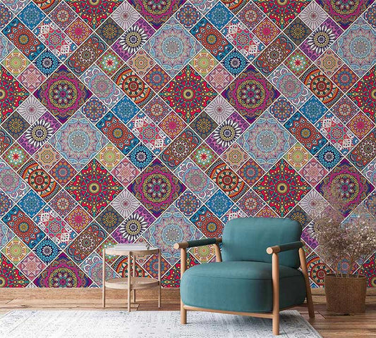 Pattern Mixture Wall Murals